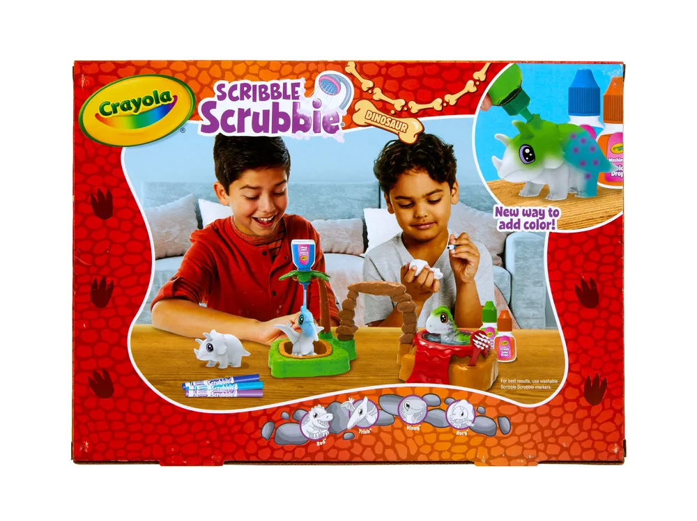 Crayola Scribble Scrubbie Pets Dinosaur Island