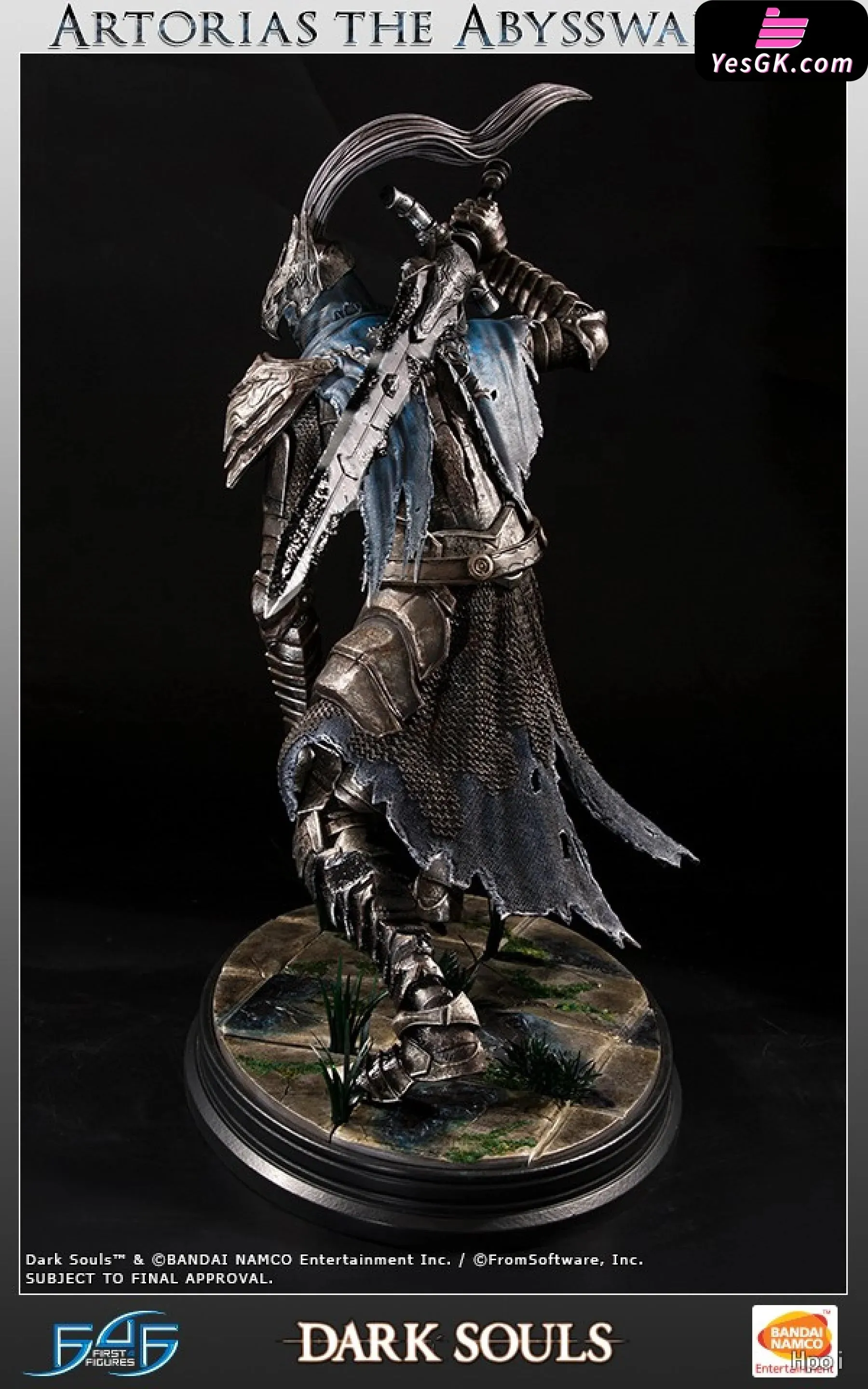 Dark Soul ARTORIAS THE ABYSSWALKER (Licensed) Resin Statue - First 4 Figures Studio [Pre-Order Closed]