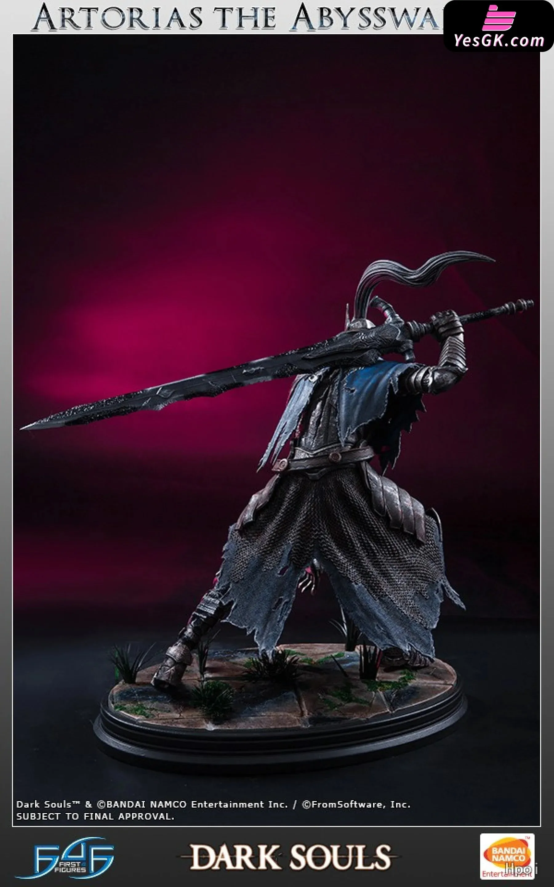 Dark Soul ARTORIAS THE ABYSSWALKER (Licensed) Resin Statue - First 4 Figures Studio [Pre-Order Closed]