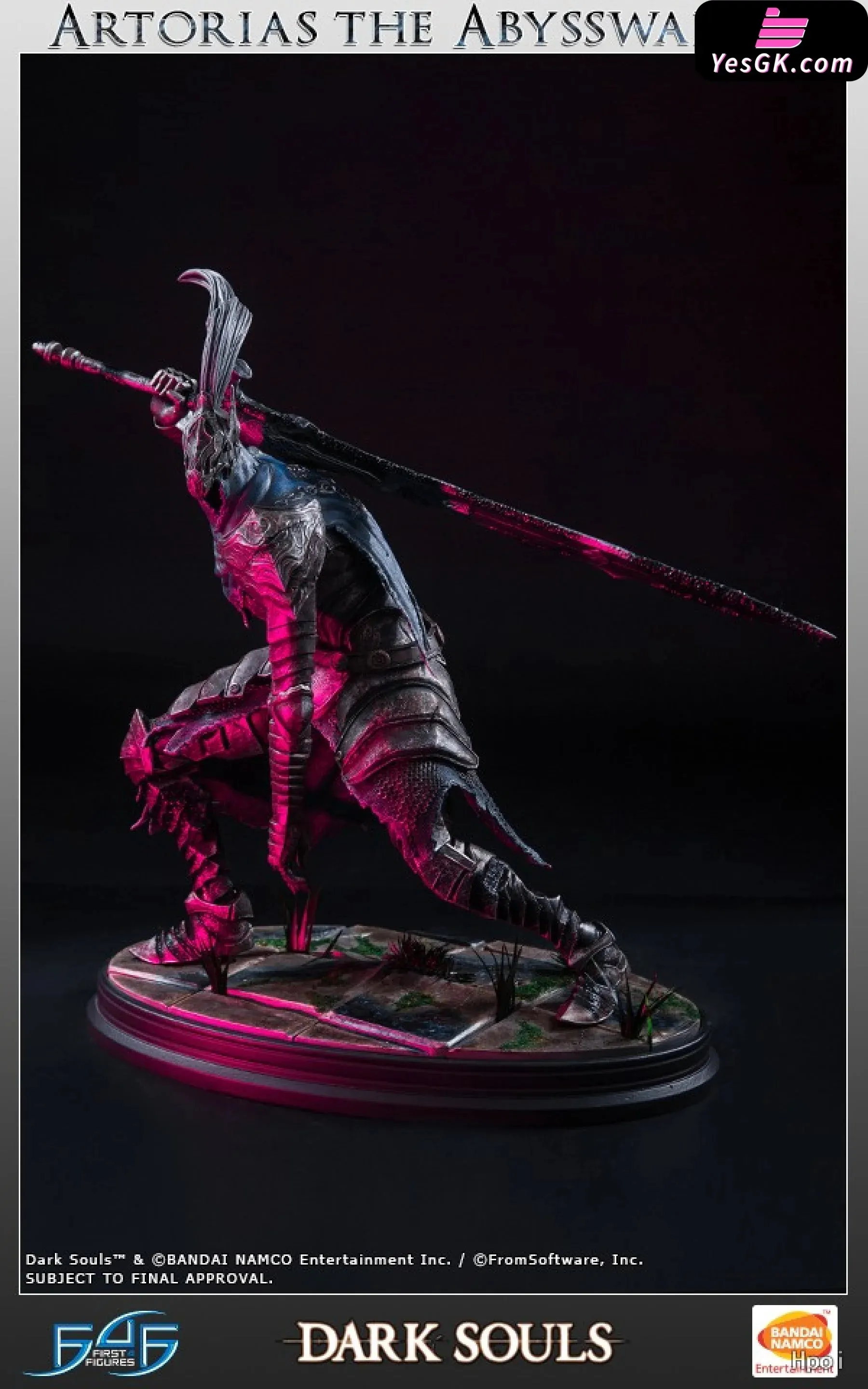 Dark Soul ARTORIAS THE ABYSSWALKER (Licensed) Resin Statue - First 4 Figures Studio [Pre-Order Closed]