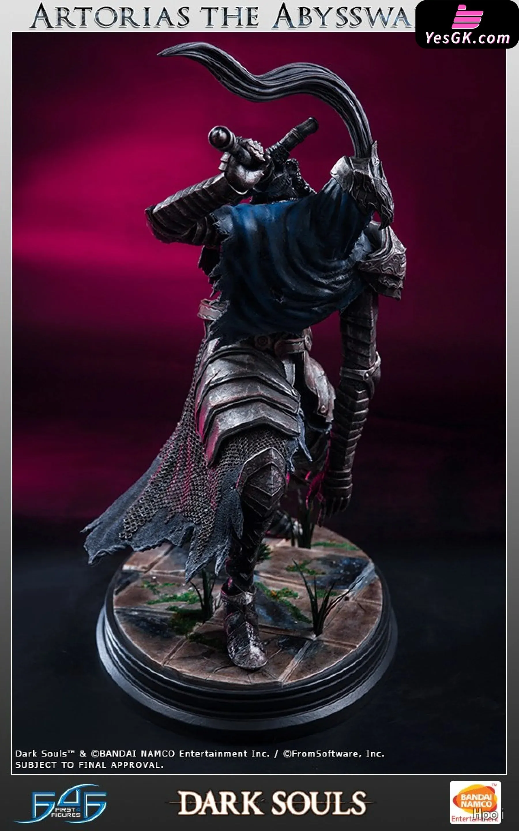 Dark Soul ARTORIAS THE ABYSSWALKER (Licensed) Resin Statue - First 4 Figures Studio [Pre-Order Closed]