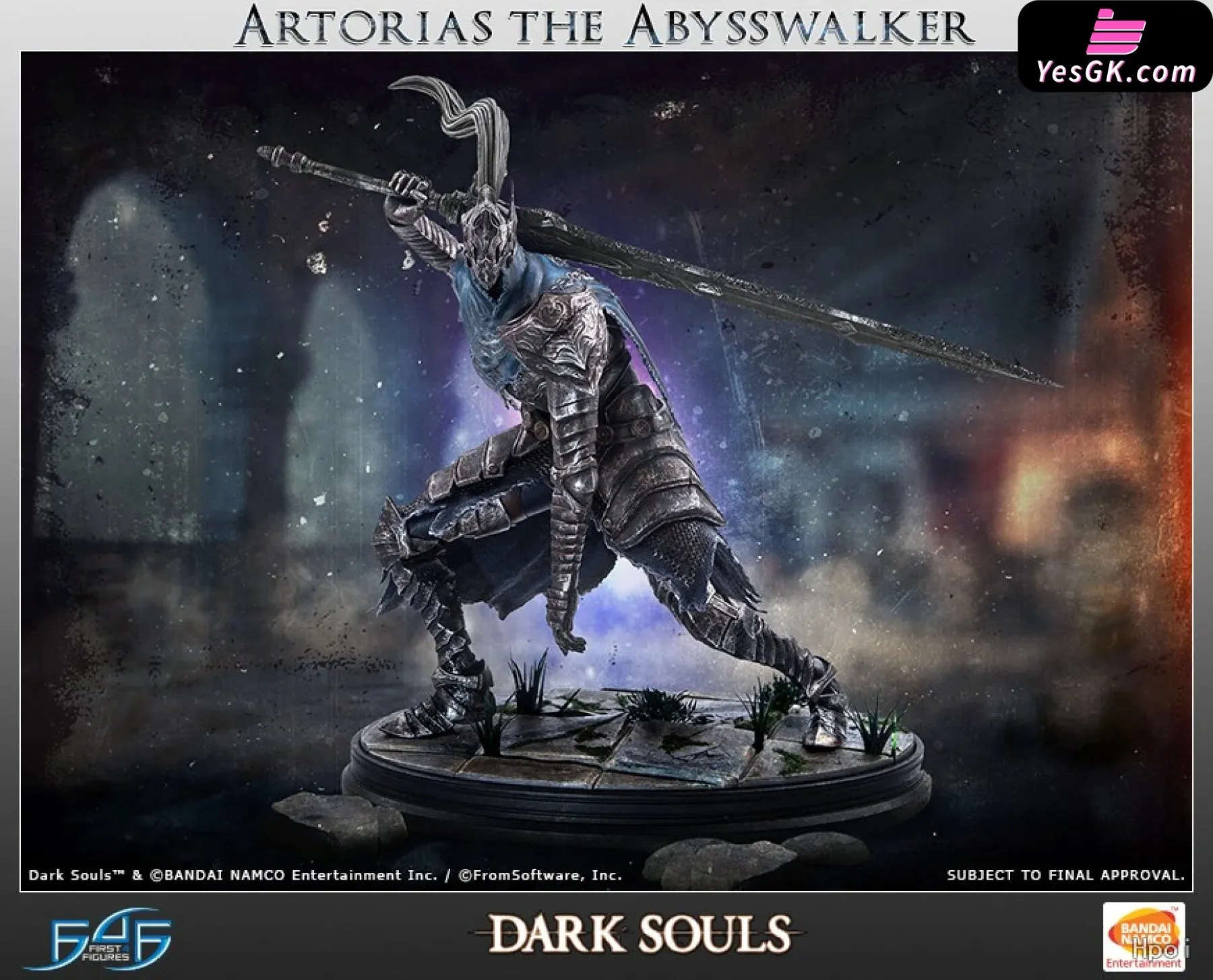 Dark Soul ARTORIAS THE ABYSSWALKER (Licensed) Resin Statue - First 4 Figures Studio [Pre-Order Closed]