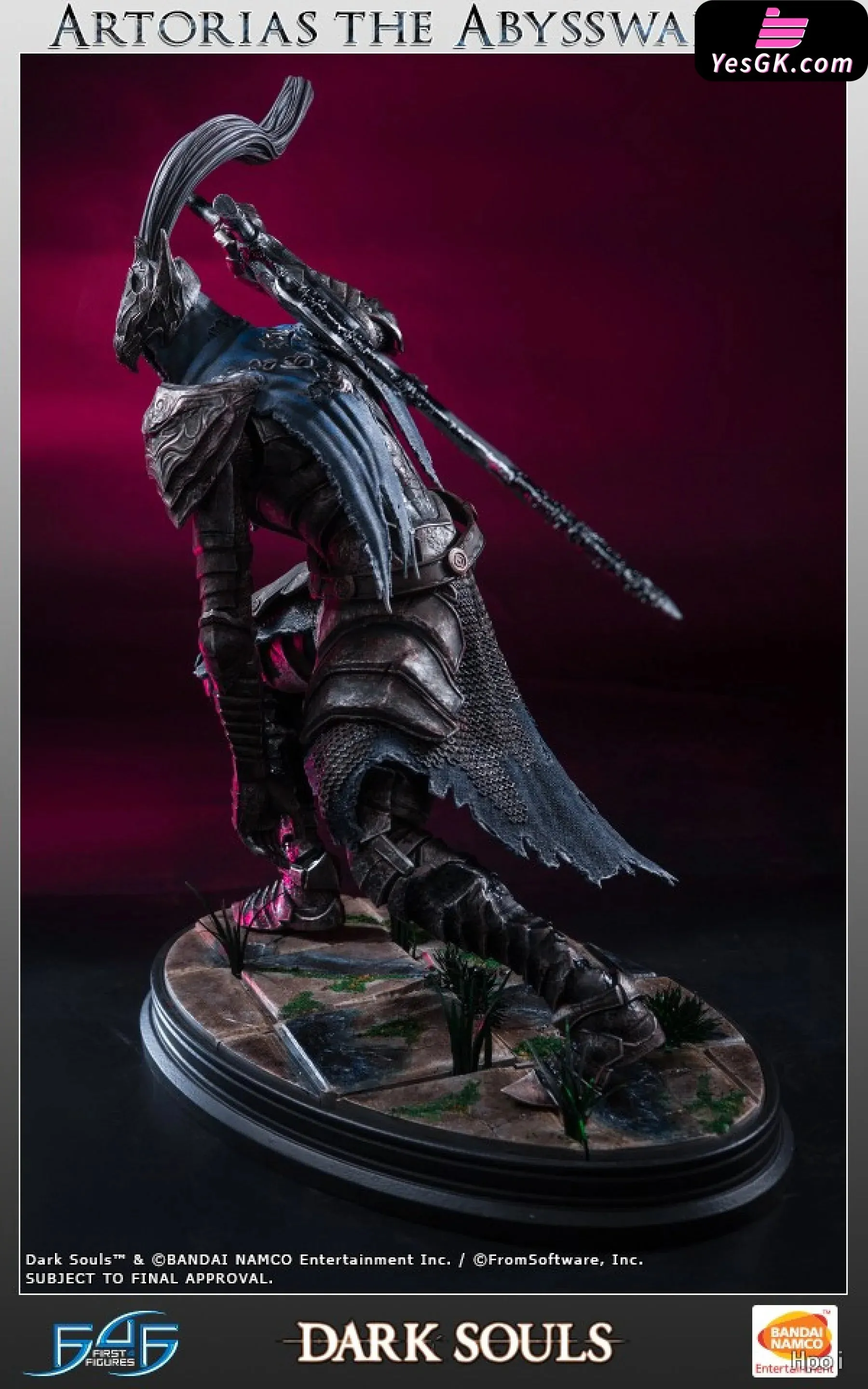 Dark Soul ARTORIAS THE ABYSSWALKER (Licensed) Resin Statue - First 4 Figures Studio [Pre-Order Closed]
