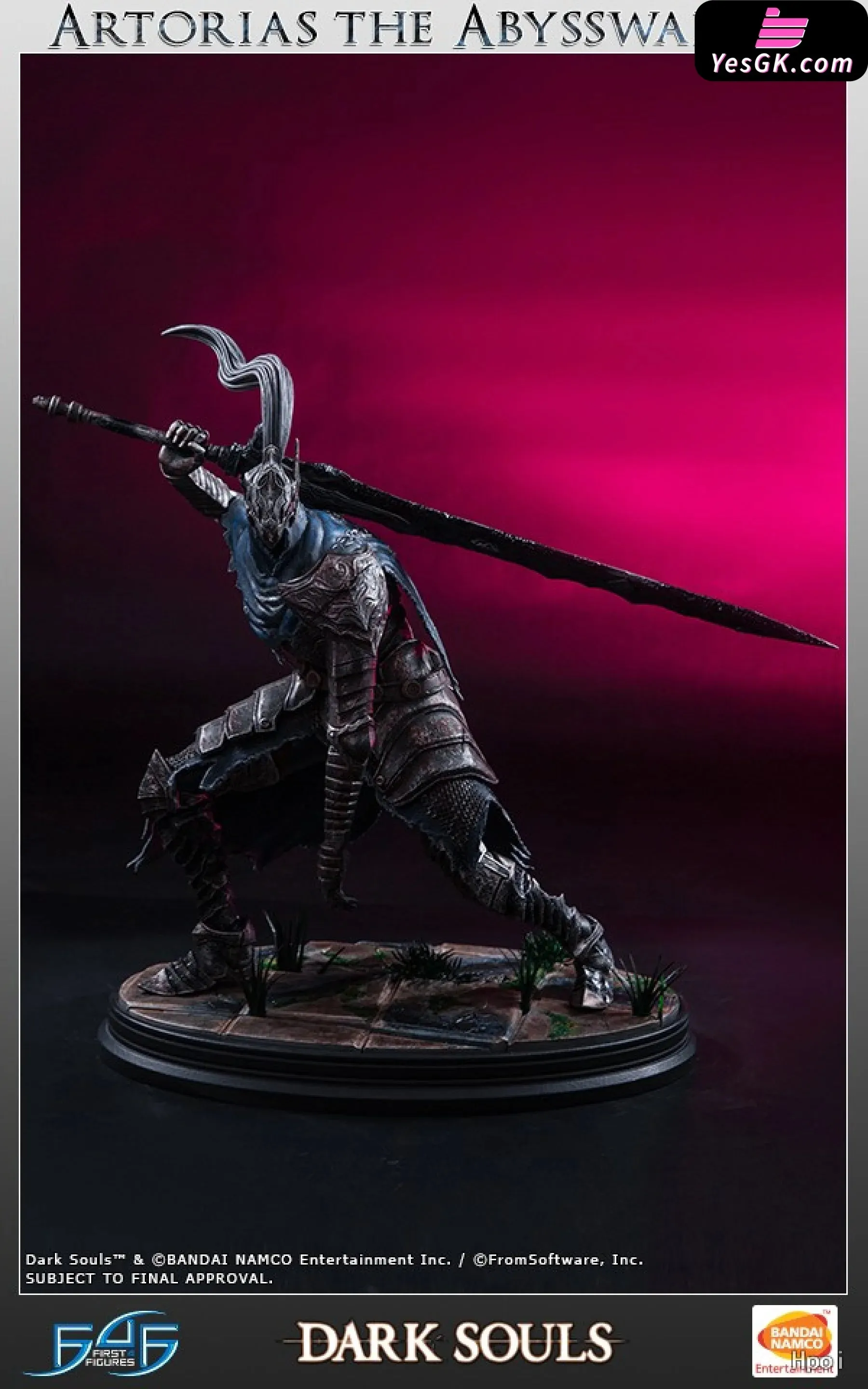 Dark Soul ARTORIAS THE ABYSSWALKER (Licensed) Resin Statue - First 4 Figures Studio [Pre-Order Closed]