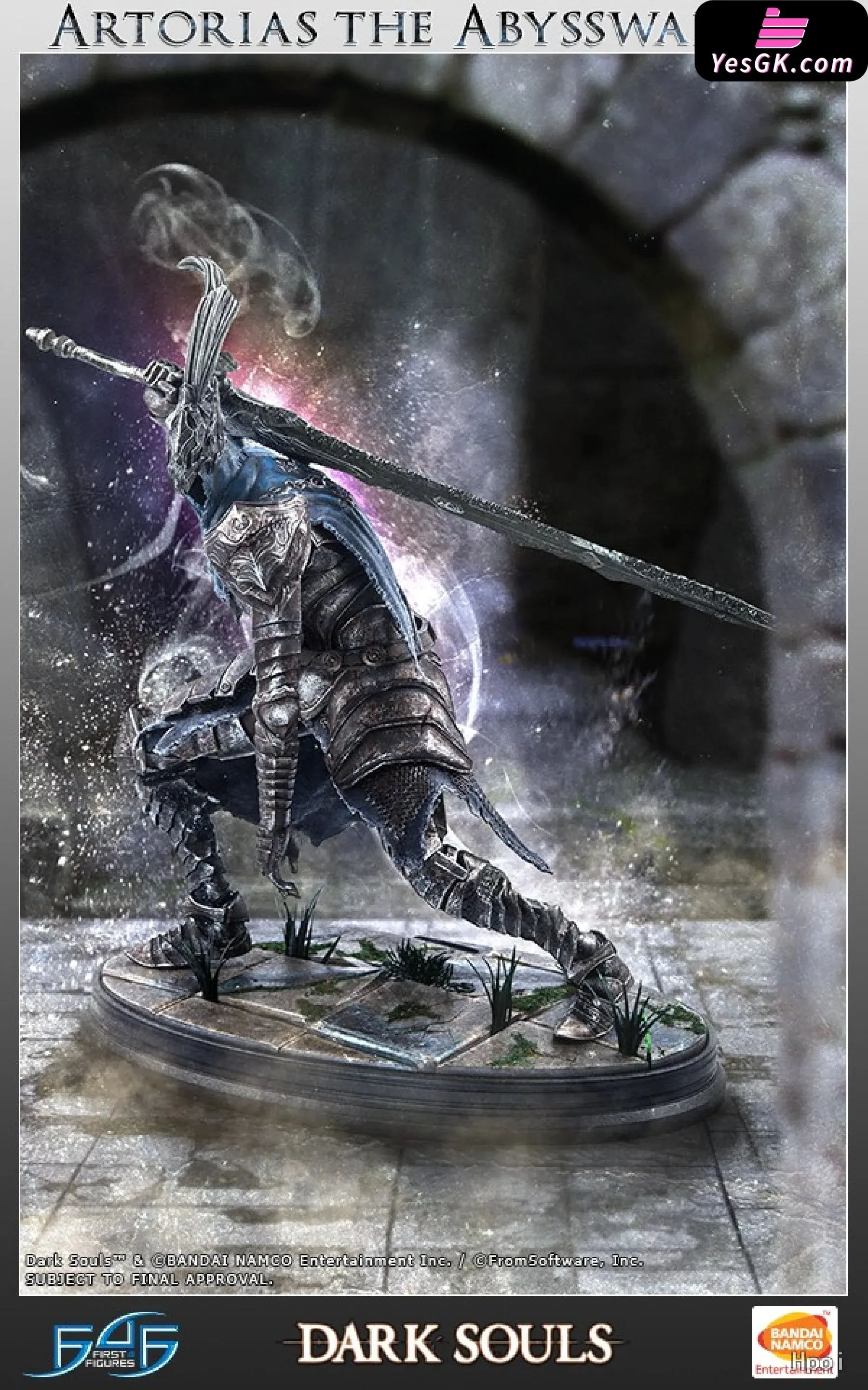 Dark Soul ARTORIAS THE ABYSSWALKER (Licensed) Resin Statue - First 4 Figures Studio [Pre-Order Closed]