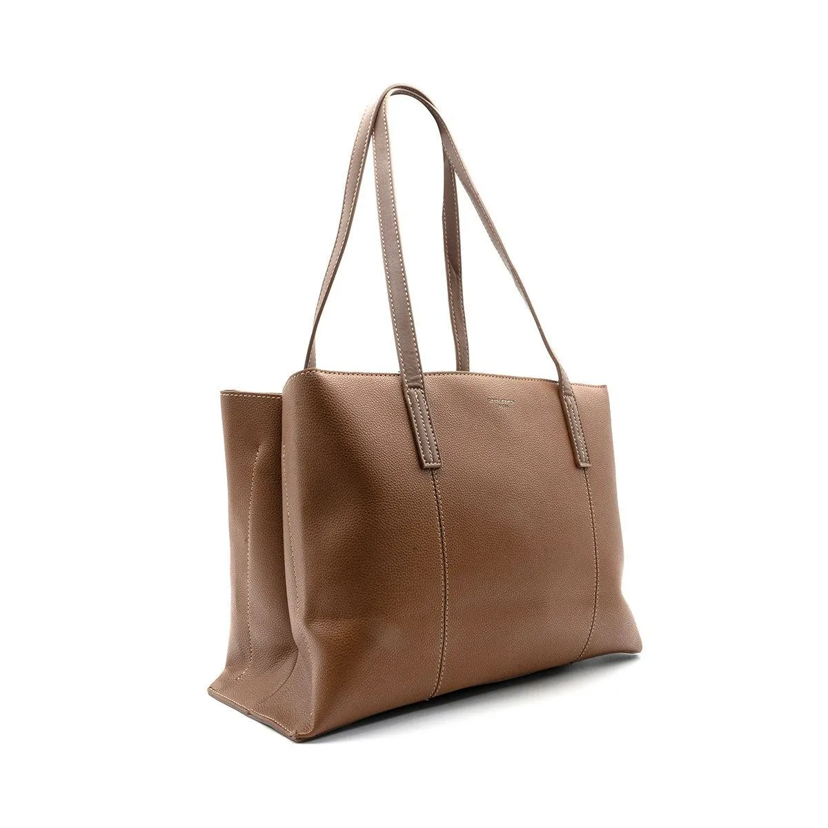 David Jones Full Grain Tote Bags Leather Brown Colour For Women