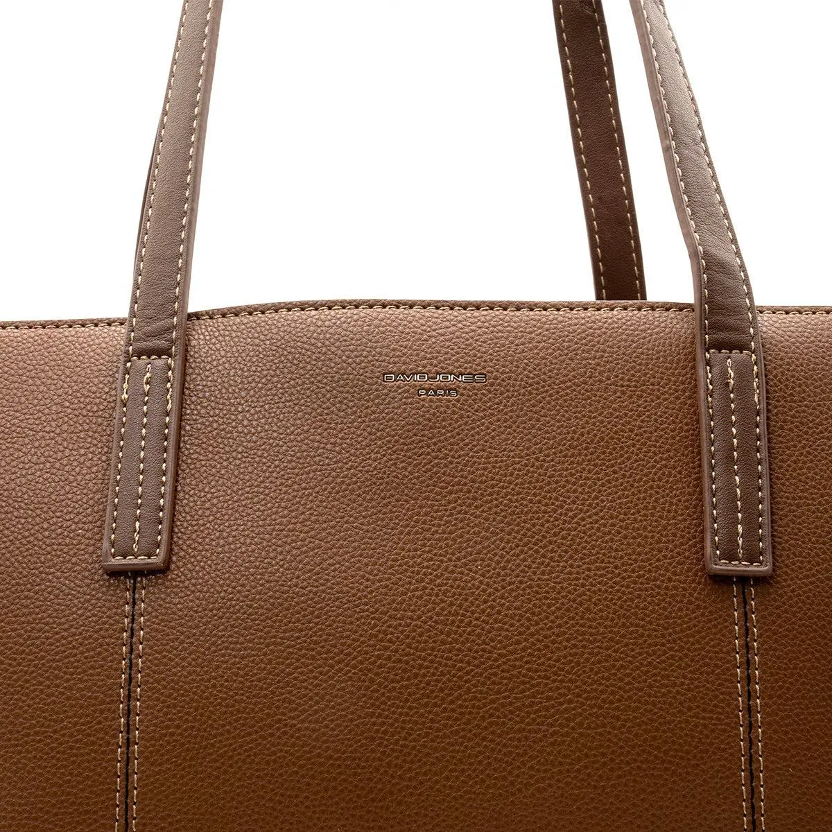 David Jones Full Grain Tote Bags Leather Brown Colour For Women
