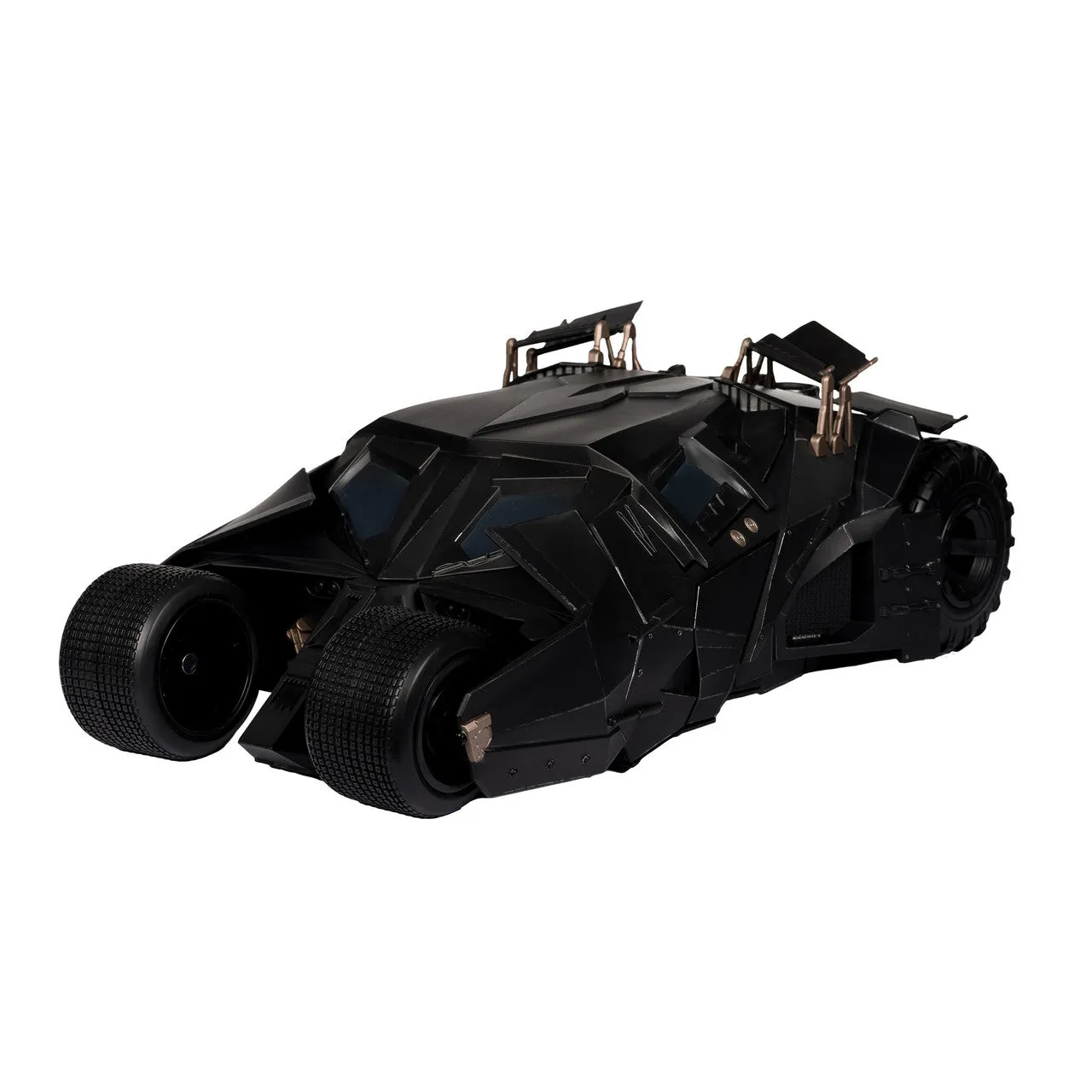 DC Multiverse Lucius Fox & Tumbler (The Dark Knight Rises) Gold Label Vehicle - McFarlane Toys (McFarlane Toys Store Exclusive)