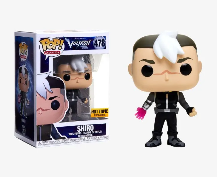 Funko POP! Animation #478 - Voltron Legendary Defender - Shiro (Glow in the Dark) Vinyl Figure Exclusive