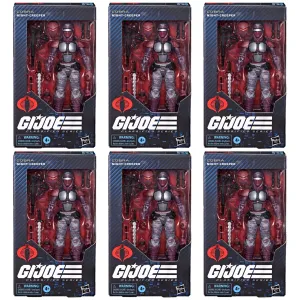 G.I. Joe Classified Night-Creeper ARMY BUILD SET OF 6!