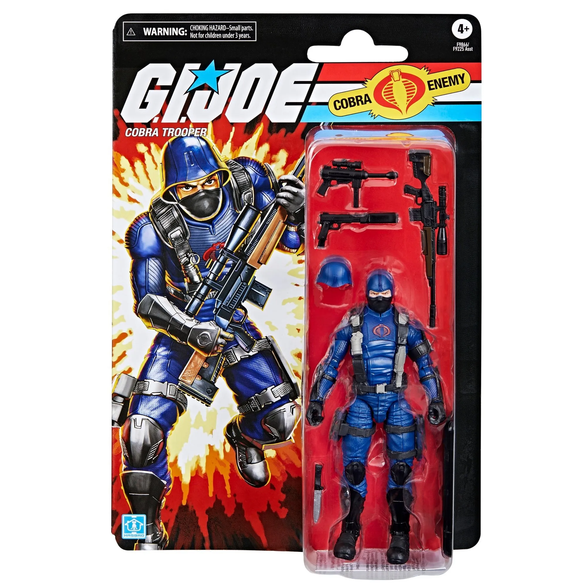 G.I. Joe Classified Retro Cobra Trooper ARMY BUILDER SET OF 6