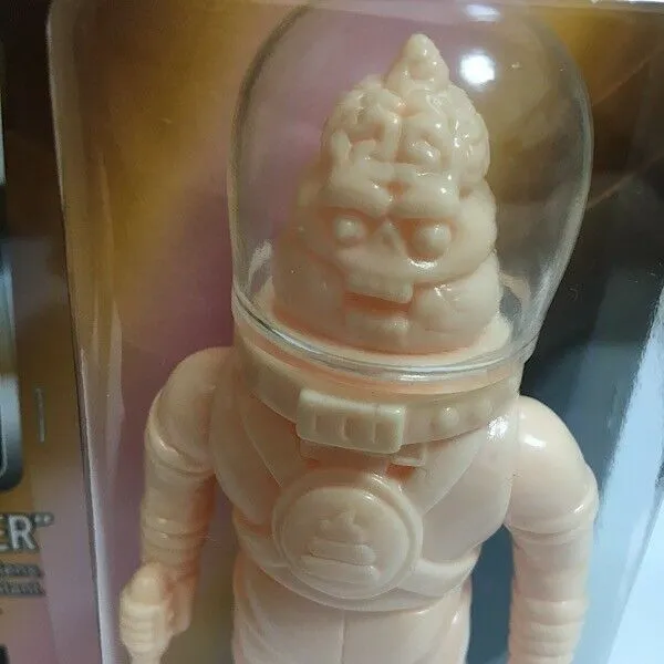 Goccodo Astrao Unkotsu Soldier Mini Sofubi Carded Blank Unpainted Flesh Colored Soft Vinyl Designer Toy