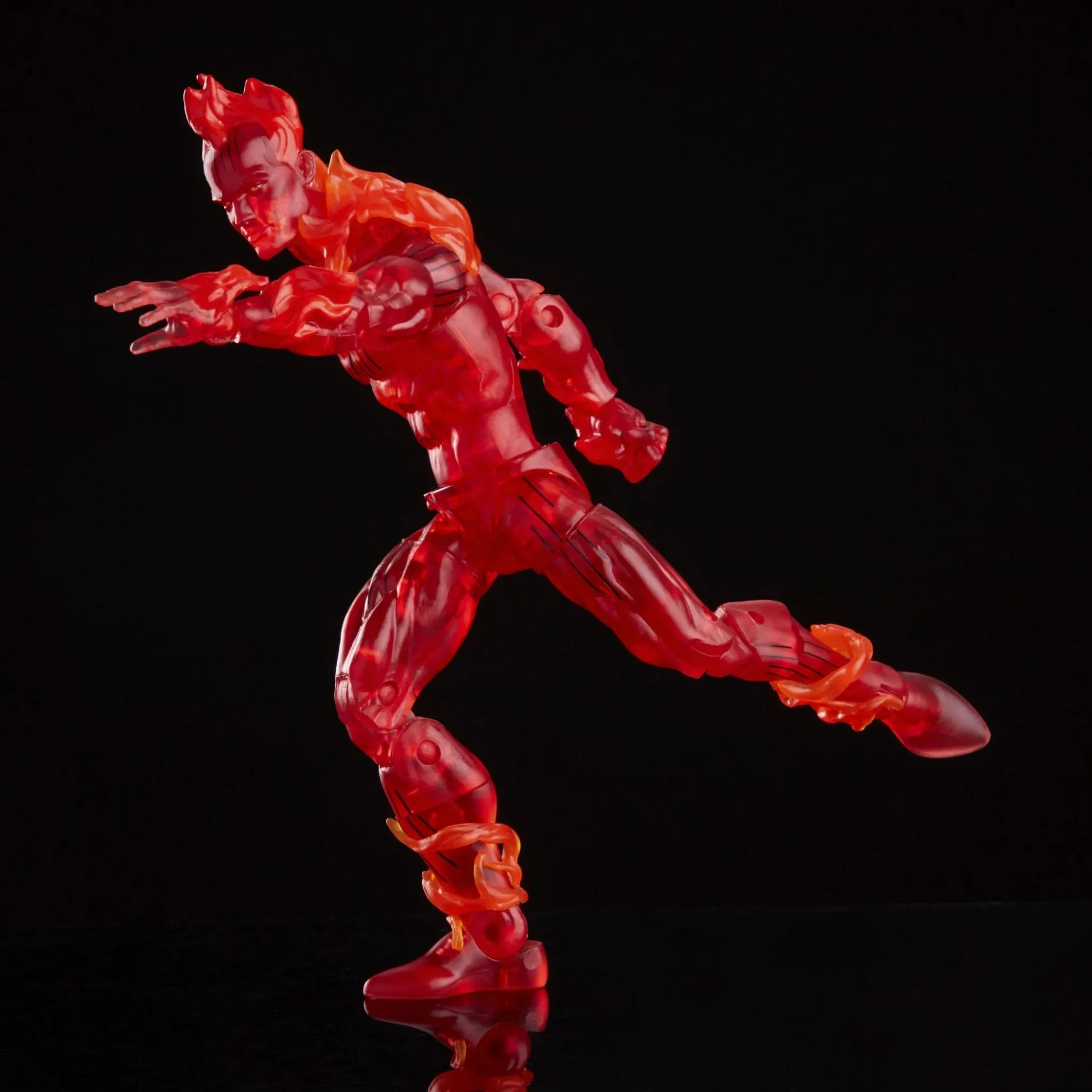 Marvel Legends Fantastic Four Retro Collection Human Torch