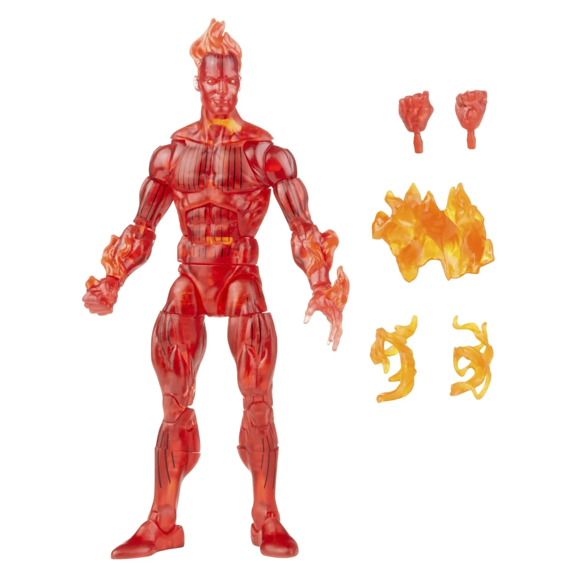 Marvel Legends Fantastic Four Retro Collection Human Torch