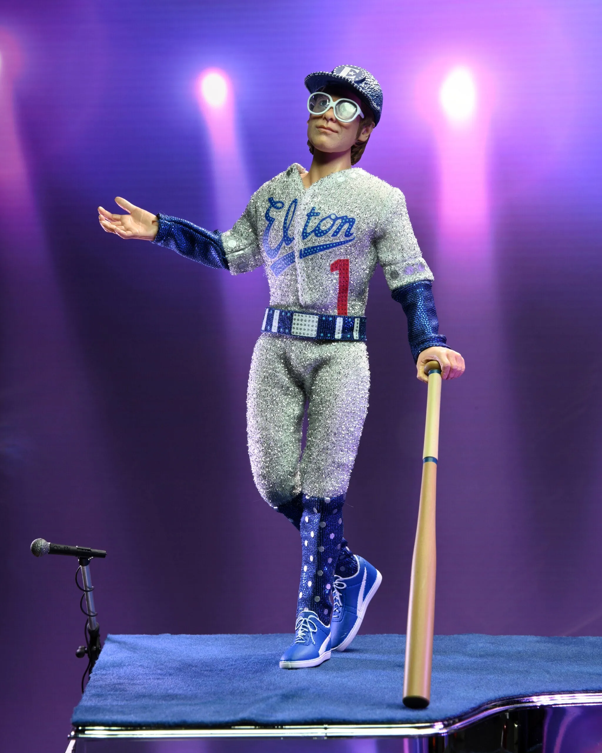 NECA Ultimate Series - Elton John (Live in ’75) Clothed Action Figure (18300) LOW STOCK