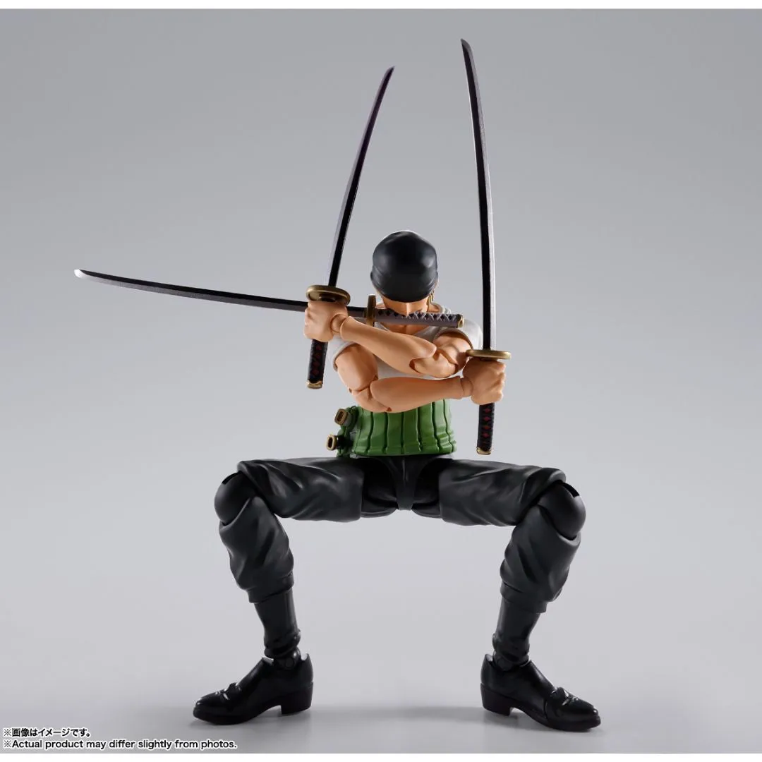 One Piece Roronoa Zoro Romance Dawn S.H.Figuarts  By Tamashii Nations