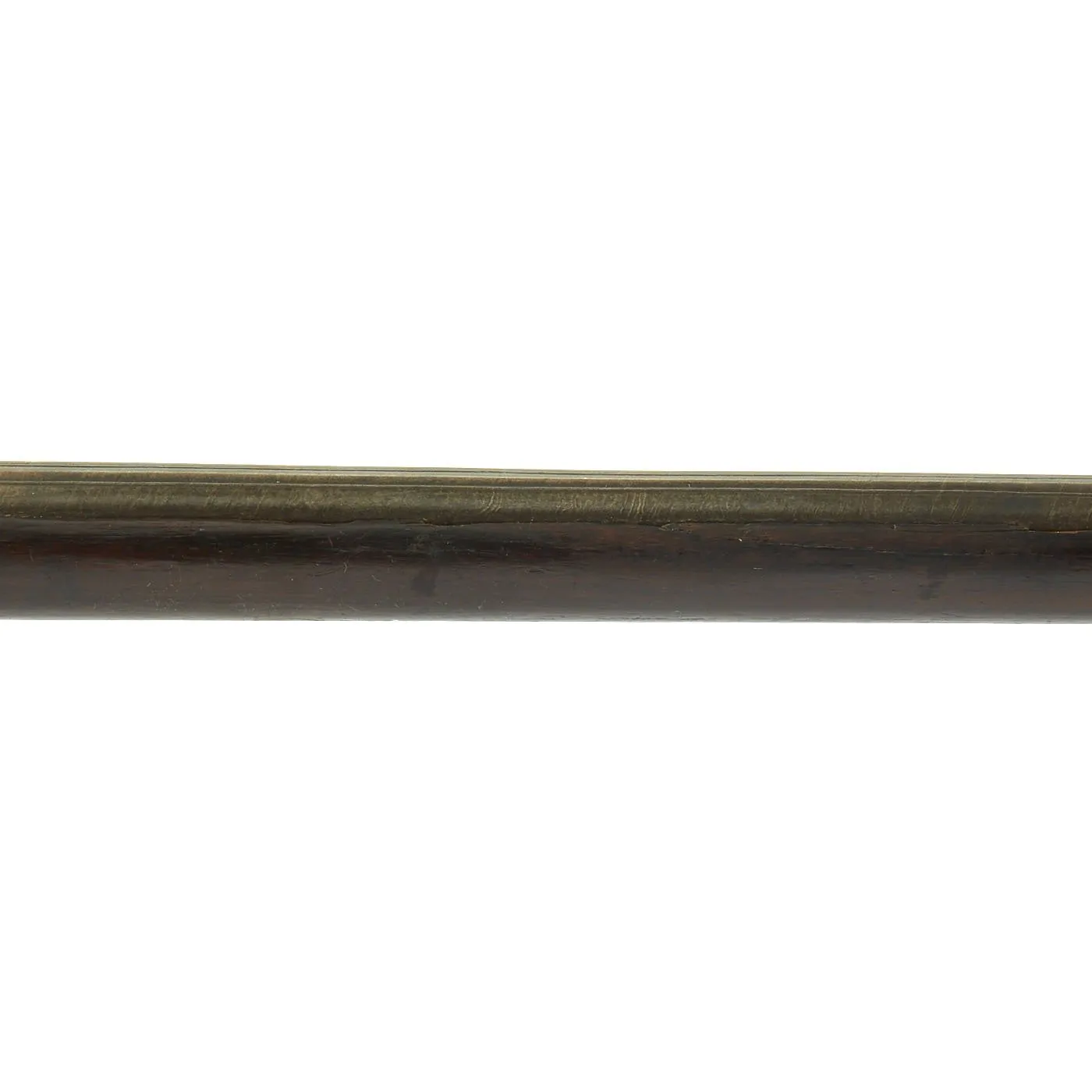Original Indian Toradar Matchlock Musket with Gold Inlaid Damascus Barrel c. 1780 - 66" Long