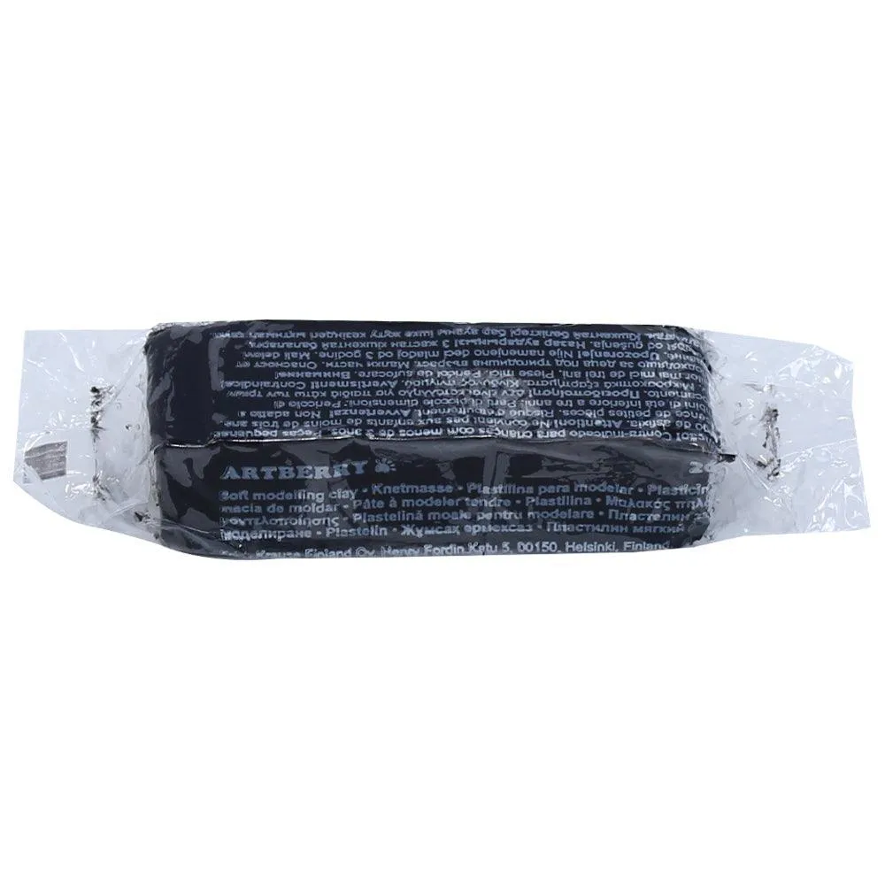 Plasticine Artberry 20g Black, individual package