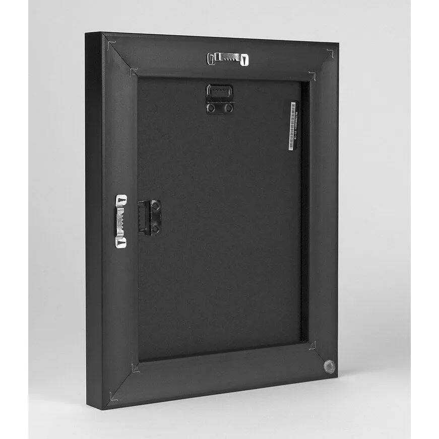 "All Nighter" Black Float Frame Canvas Art